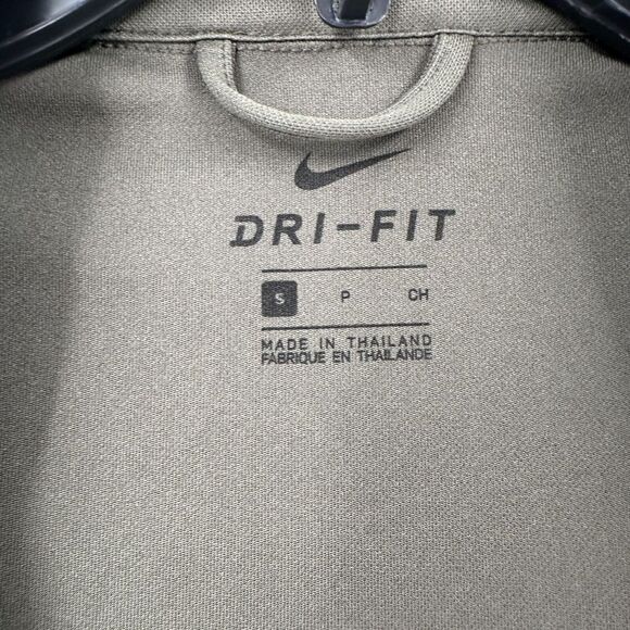 NWT Nike Mens Epic Knit‎ Training Jacket Mens SMALL Green Black 928026-325 - Picture 4 of 11